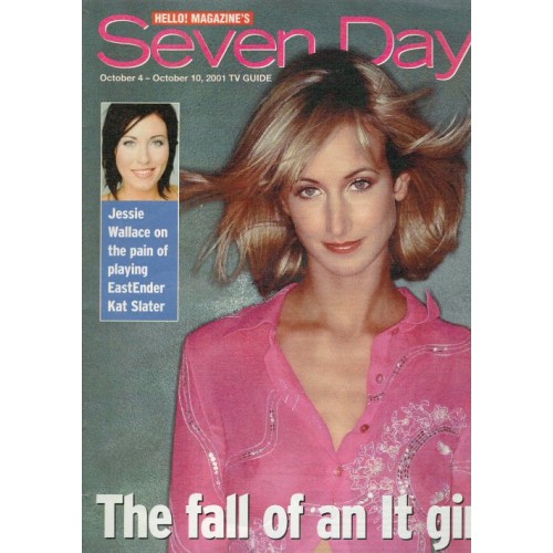Seven Days Magazine - 2001 04/10/01 (Victoria Hervey Cover)