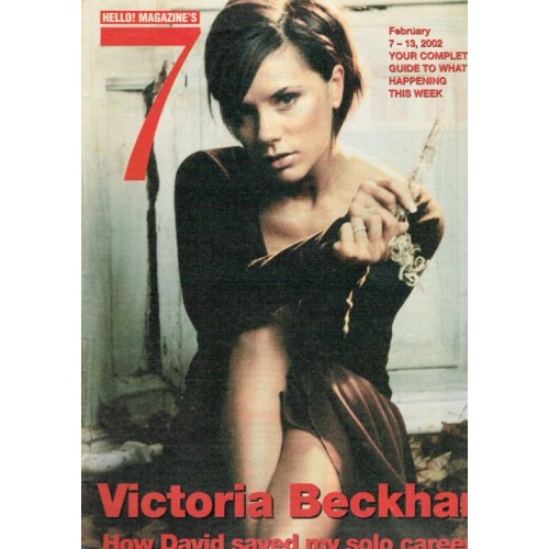 Seven Days Magazine - 2002 07/02/02 (Victoria Beckham Cover)