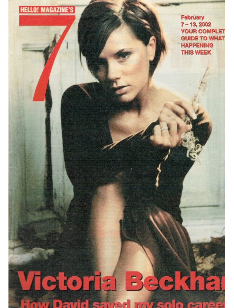 Seven Days Magazine - 2002 07/02/02 (Victoria Beckham Cover)