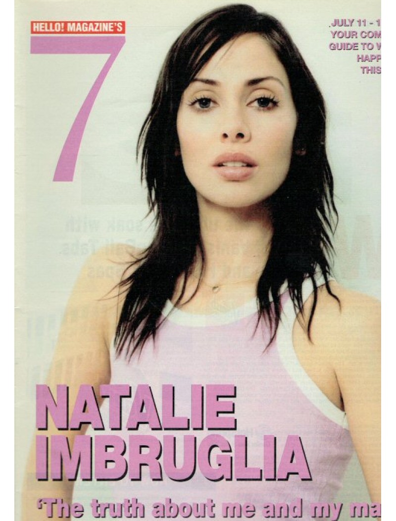 Seven Days Magazine - 2002 11/07/02 (Natalie Imbruglia Cover)