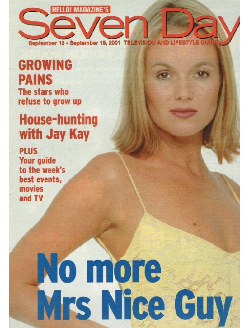 Seven Days Magazine 13th September 2001 (Amanda Holden Cover) Seven Days Magazine 13th September 2001 (Amanda Holden Cover)