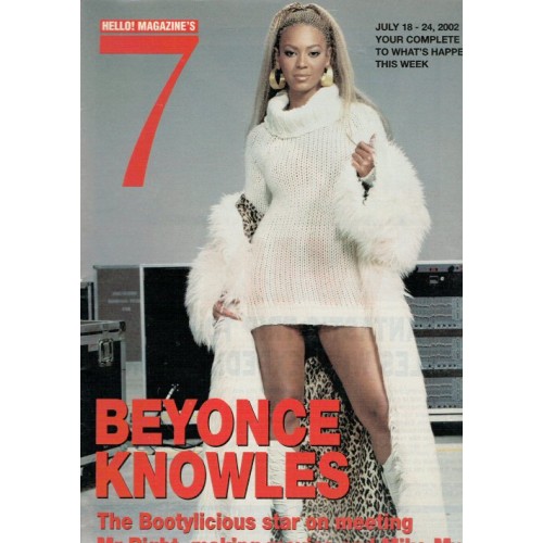Seven Days Magazine - 2002 18/07/02 (Beyonce Knowles Cover)