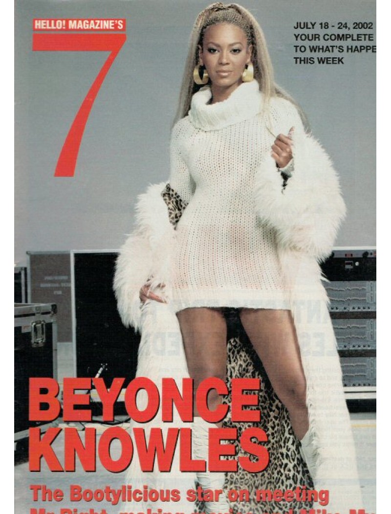Seven Days Magazine 18th July 2002 (Beyonce Knowles Cover) Seven Days Magazine 18th July 2002 (Beyonce Knowles Cover)