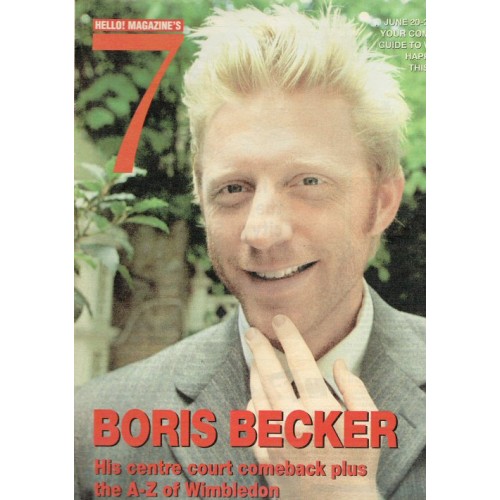 Seven Days Magazine - 2002 20/06/02 (Boris Becker Cover)
