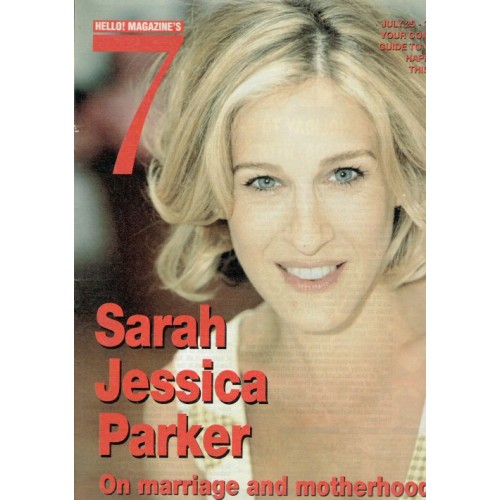 Seven Days Magazine - 2002 25/07/02 (Sarah Jessica Parker Cover)
