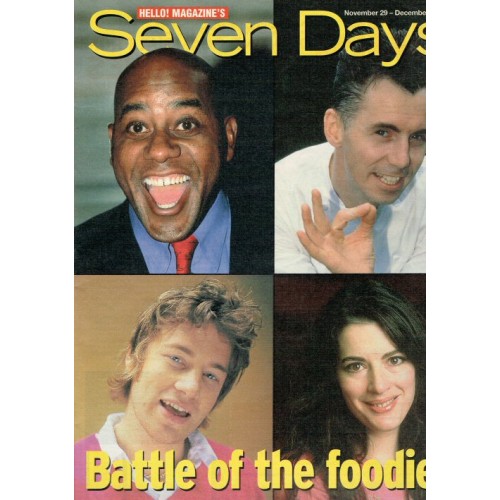Seven Days Magazine - 2001 29/11/01 (Celebrity Chef Cover)