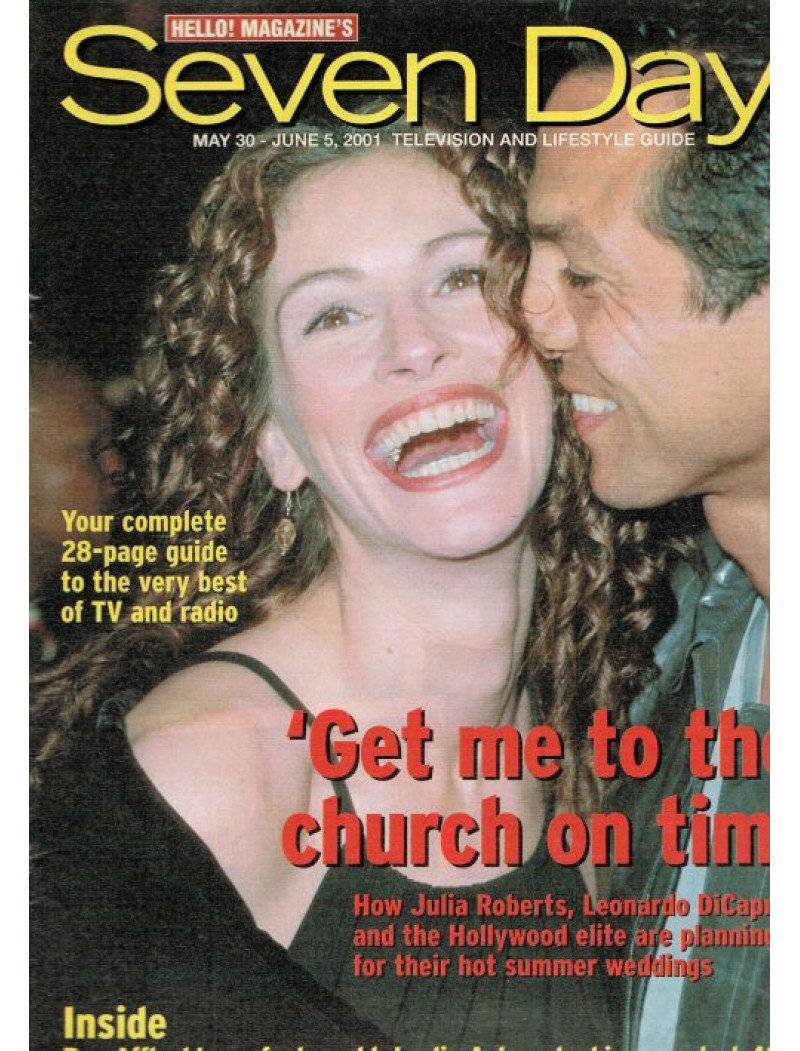 Seven Days Magazine - 2001 30/05/01 (Julia Roberts Cover)