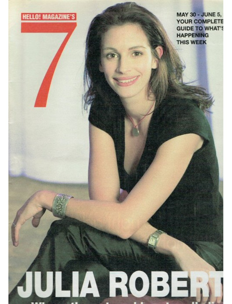 Seven Days Magazine 30th May 2002 (Julia Roberts Cover) Seven Days Magazine 30th May 2002 (Julia Roberts Cover)