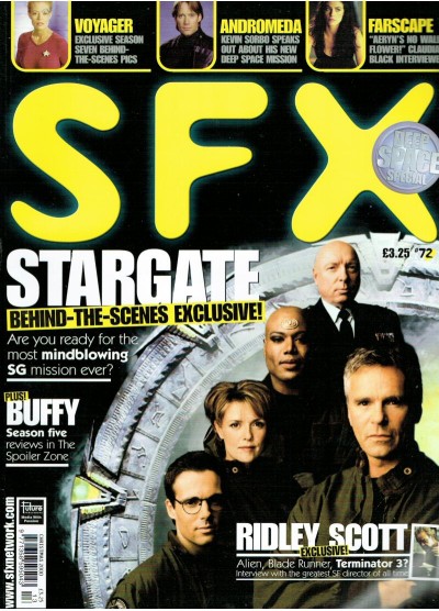 SFX Magazine Christmas 2000