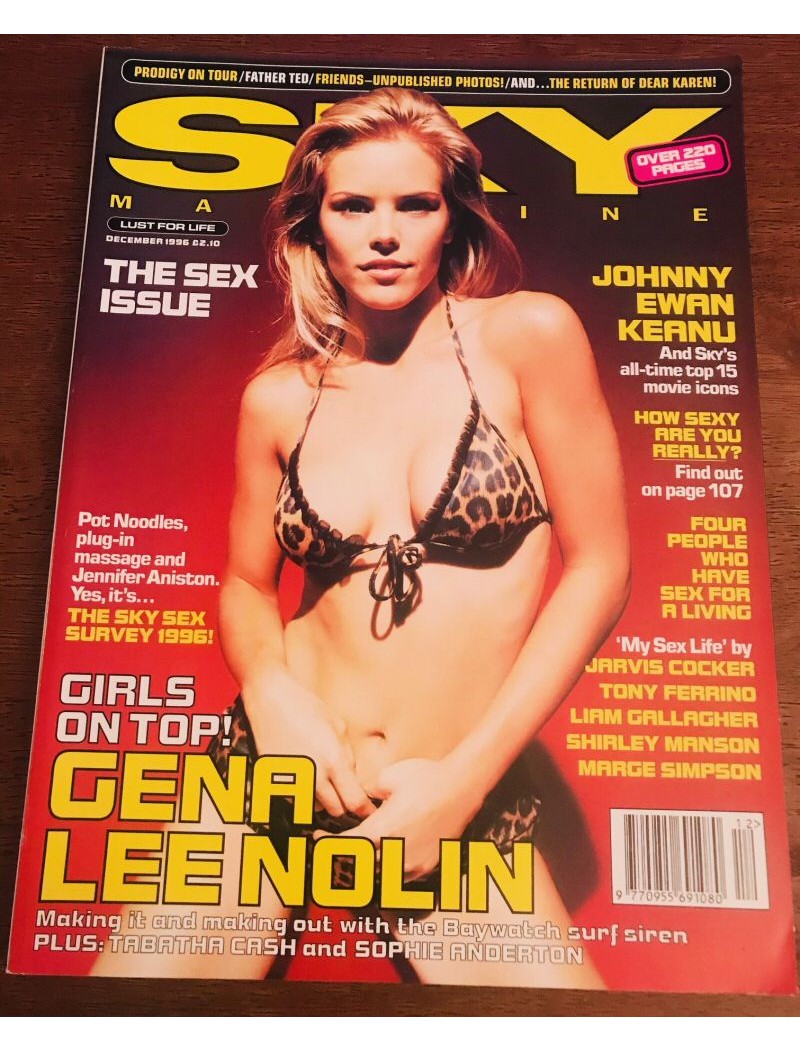 Sky Magazine 1996 12/96 Gena Lee Nolin