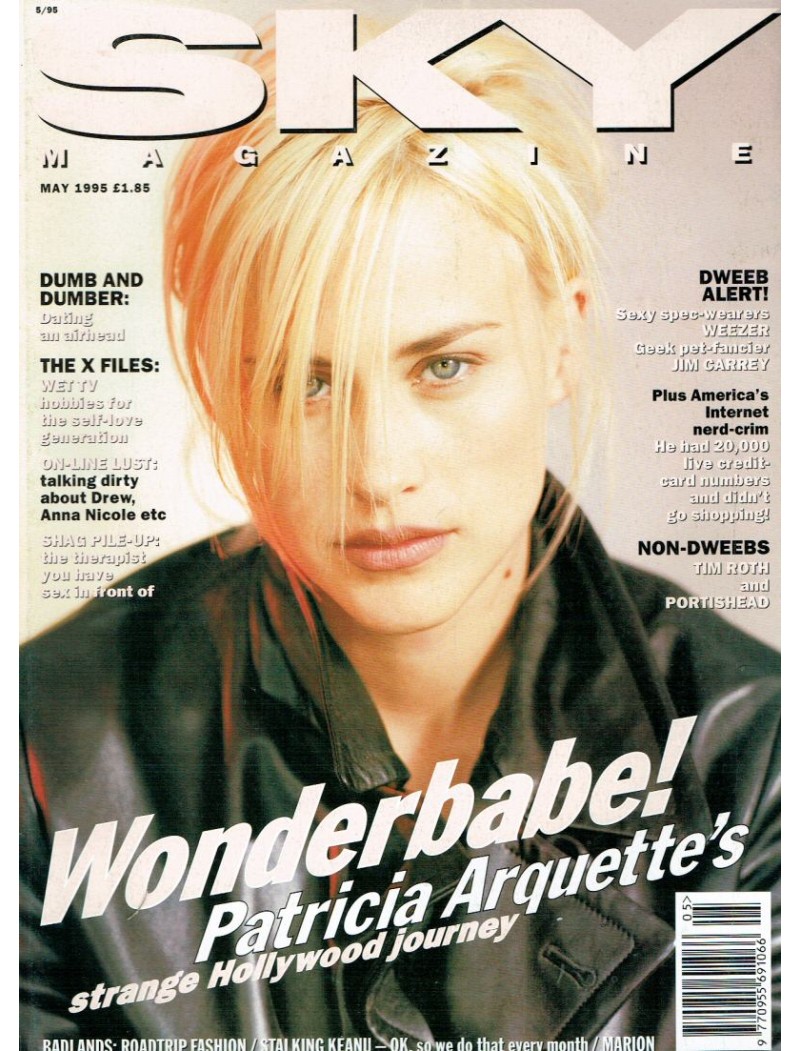 Sky Magazine 1995 05/95 Patricia Arquette