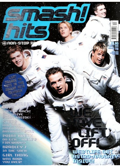 Smash Hits Magazine 1st November 2000