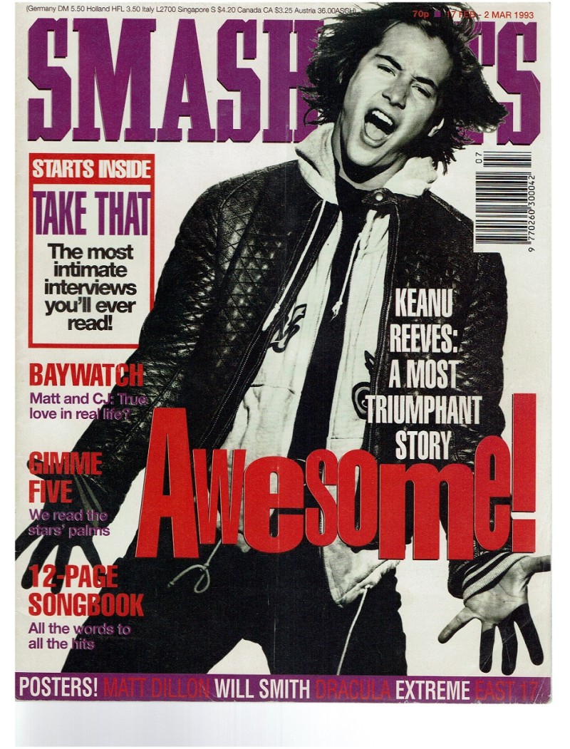 Smash Hits Magazine - 1993 17/02/93