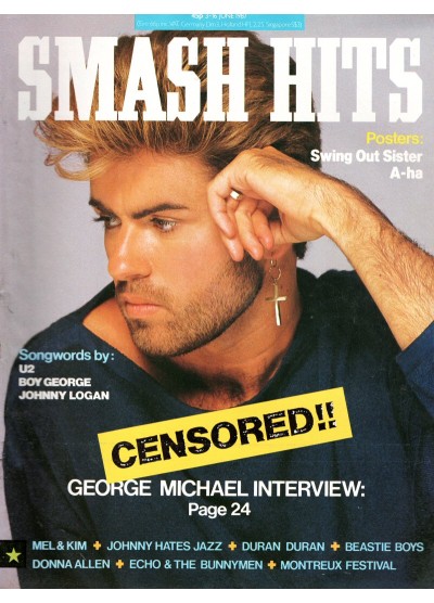 Smash Hits Magazine - 1987 03/06/87 (George Michael Cover)