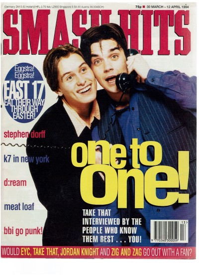 Smash Hits Magazine - 1994 30/03/94