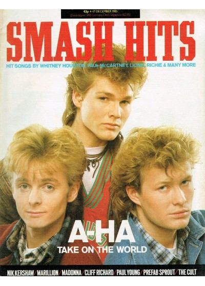 Smash Hits Magazine - 1985 04/12/85 Aha