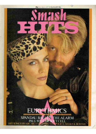 Smash Hits Magazine - 1984 05/01/84