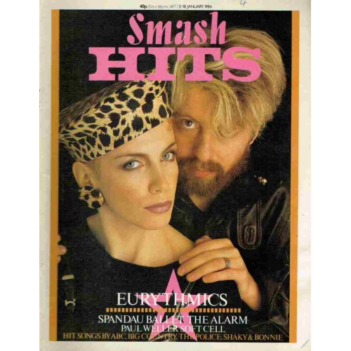 Smash Hits Magazine - 1984 05/01/84