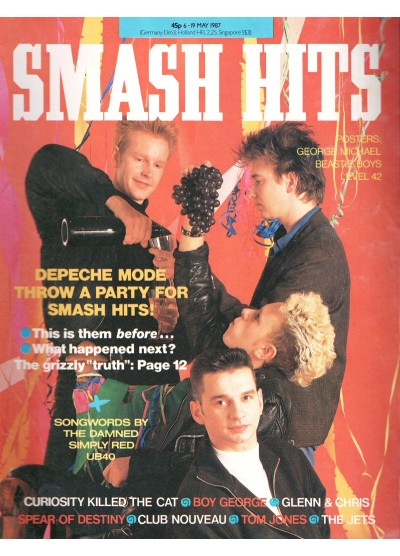 Smash Hits Magazine - 1987 06/05/87