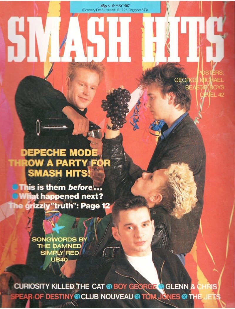 Smash Hits Magazine - 1987 06/05/87 Smash Hits Magazine - 1987 06/05/87