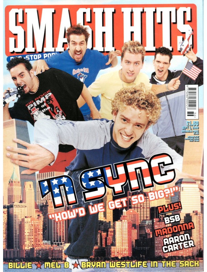 Smash Hits Magazine - 2000 6th September 2000