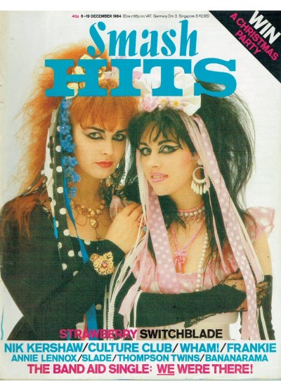 Smash Hits Magazine - 1984 06/12/84 Strawberry Switchblade