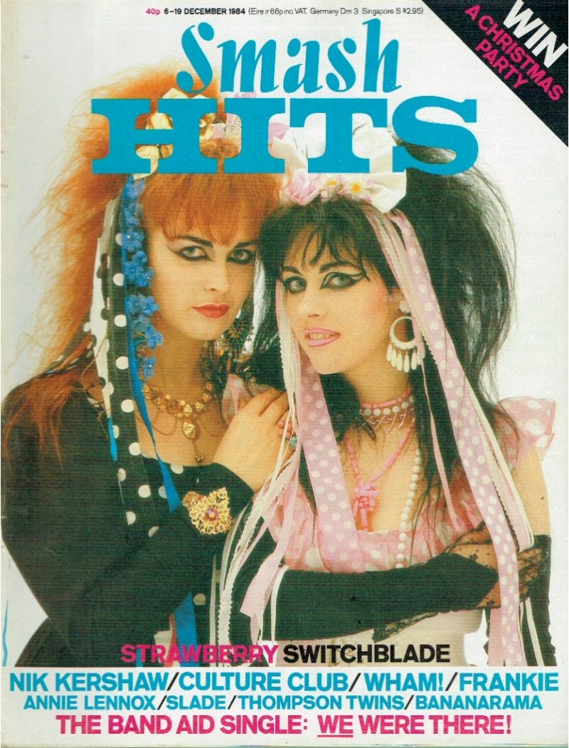 Smash Hits Magazine - 1984 06/12/84 Strawberry Switchblade Smash Hits Magazine - 1984 06/12/84 Strawberry Switchblade