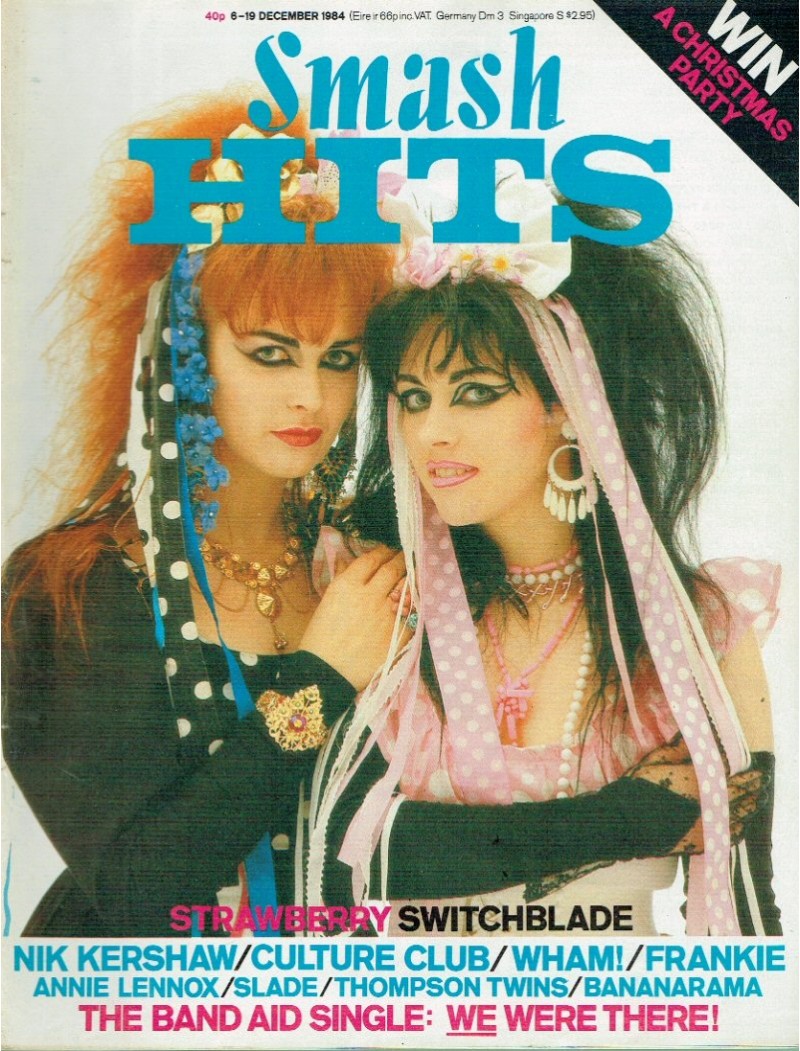 Smash Hits Magazine - 1984 06/12/84 Strawberry Switchblade