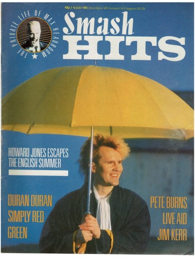 Smash Hits Magazine 3rd July 1985
