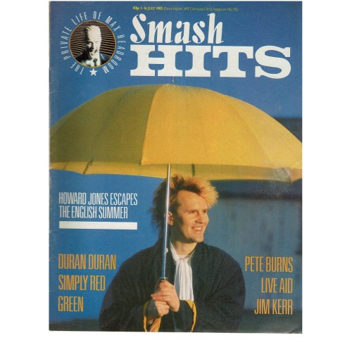 Smash Hits Magazine - 1985 03/07/85