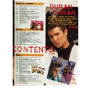 Smash Hits Magazine 3rd July 1985