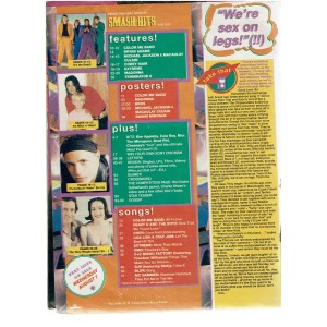 Smash Hits Magazine 24th July 1991 Madonna Macaulay Culkin Michael Jackson Color Me Badd Kim Appleby