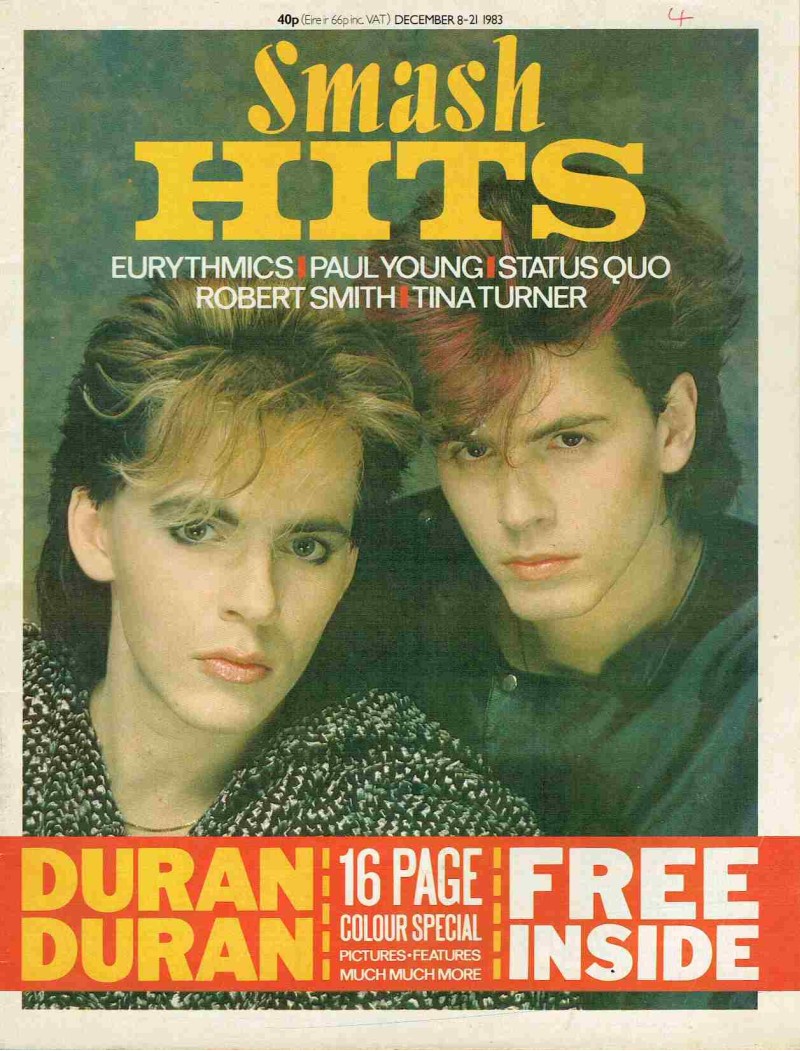 Smash Hits Magazine - 1983 08/12/83