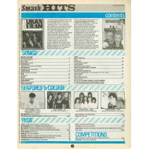 Smash Hits Magazine - 1983 08/12/83