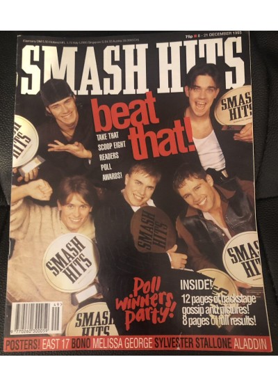 Smash Hits Magazine - 1993 08/12/93