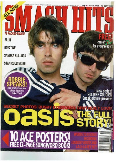 Smash Hits Magazine - 1995 30/08/95
