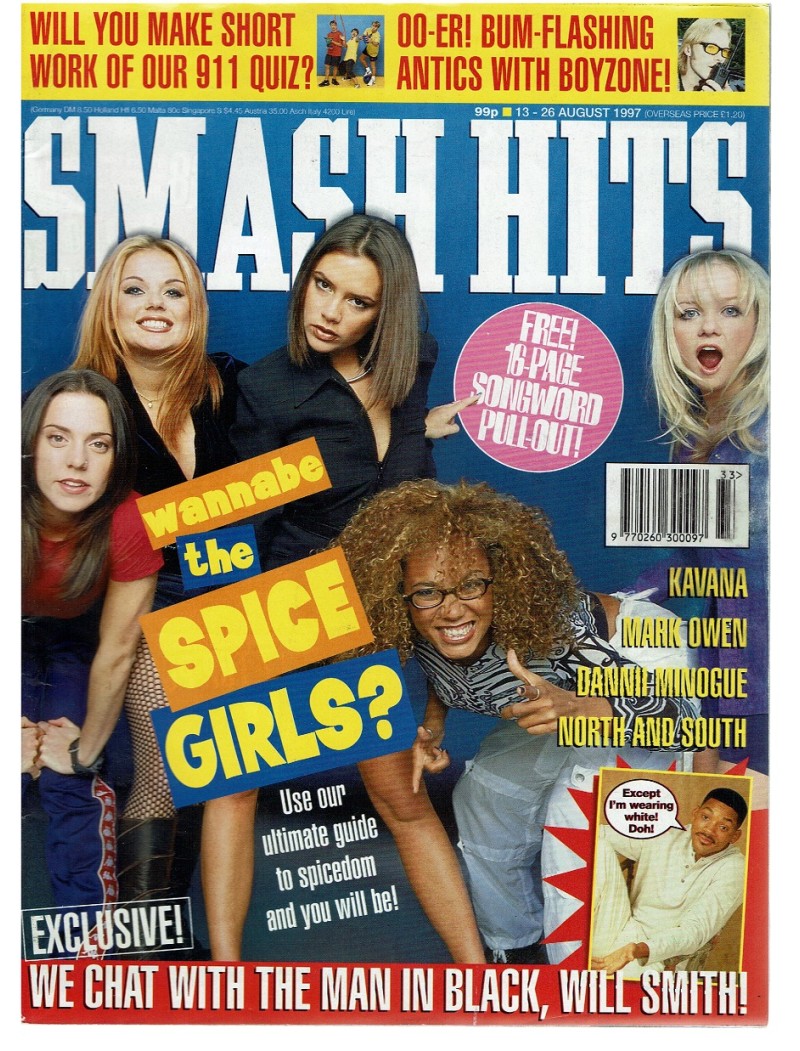 Smash Hits Magazine - 1997 13/08/97