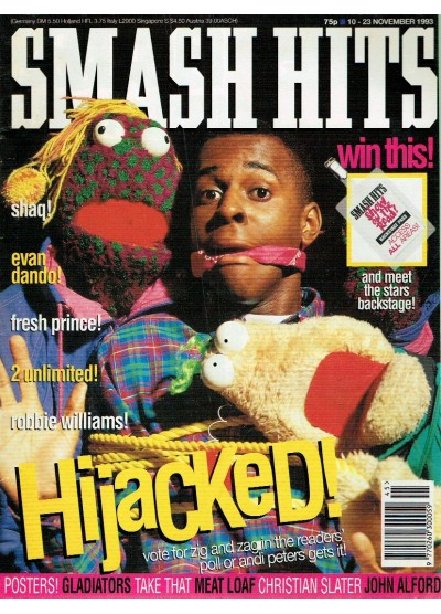 Smash Hits Magazine - 1993 10/11/93