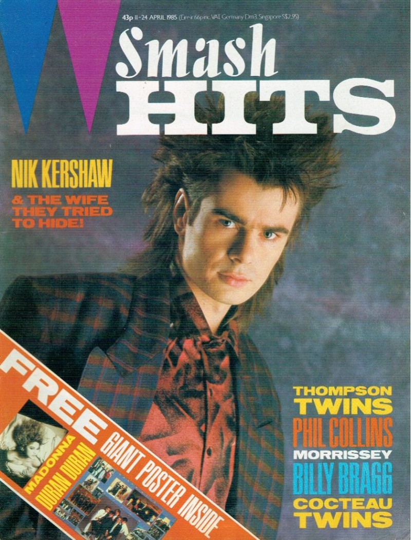 Smash Hits Magazine - 1985 11/04/85