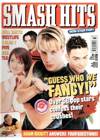Smash Hits Magazine - 1999 11th August 1999