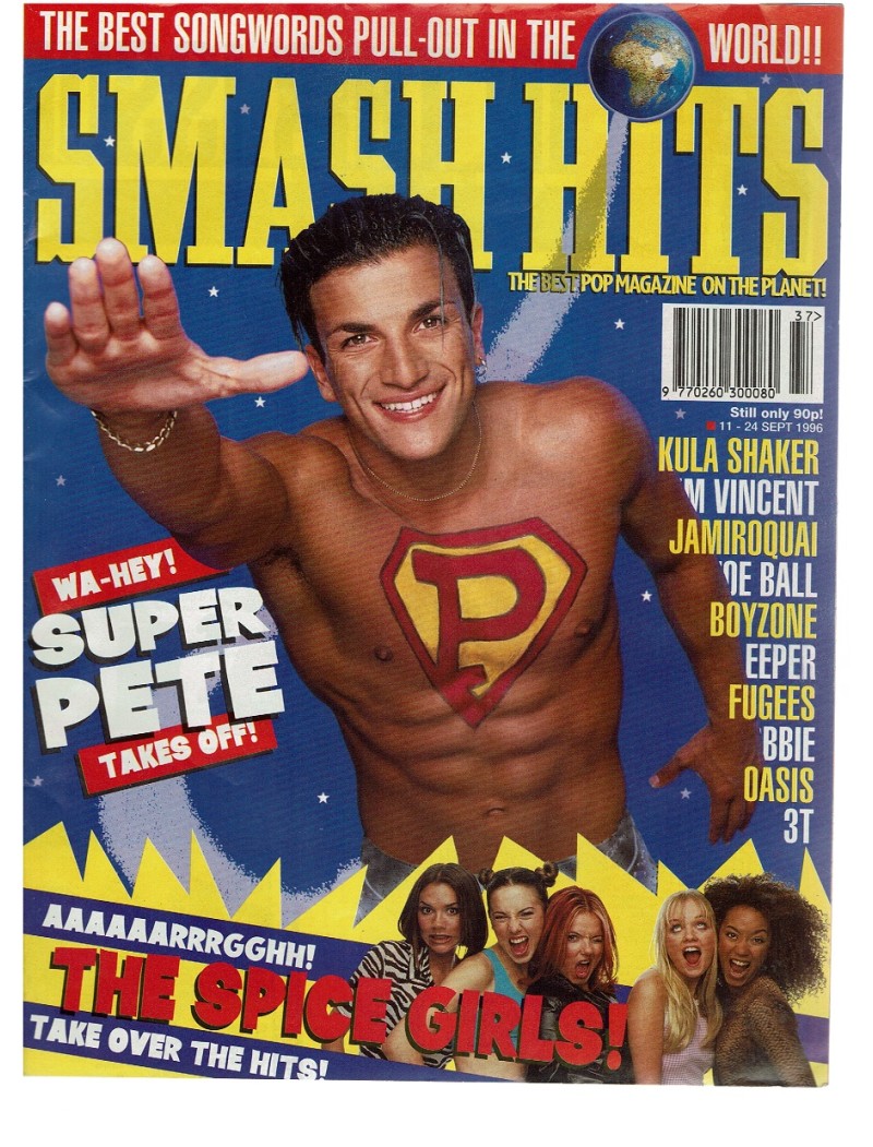 Smash Hits Magazine 11th September 1996