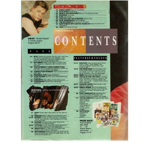 Smash Hits Magazine - 1985 06/11/85
