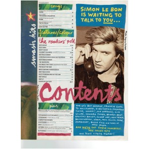 Smash Hits Magazine - 1985 20/12/85