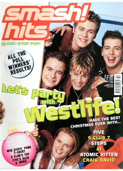Smash Hits Magazine - 2000 13th December 2000