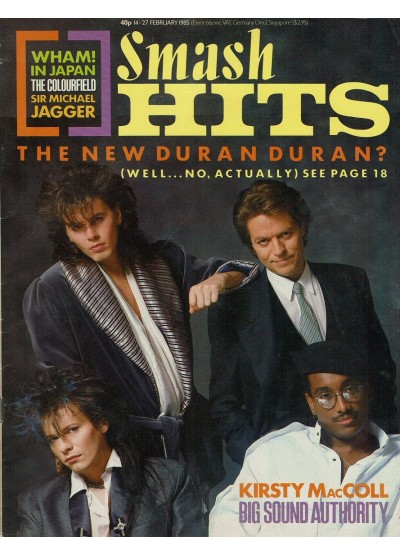 Smash Hits Magazine 14th February 1985 