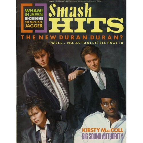 Smash Hits Magazine - 1985 14/02/85