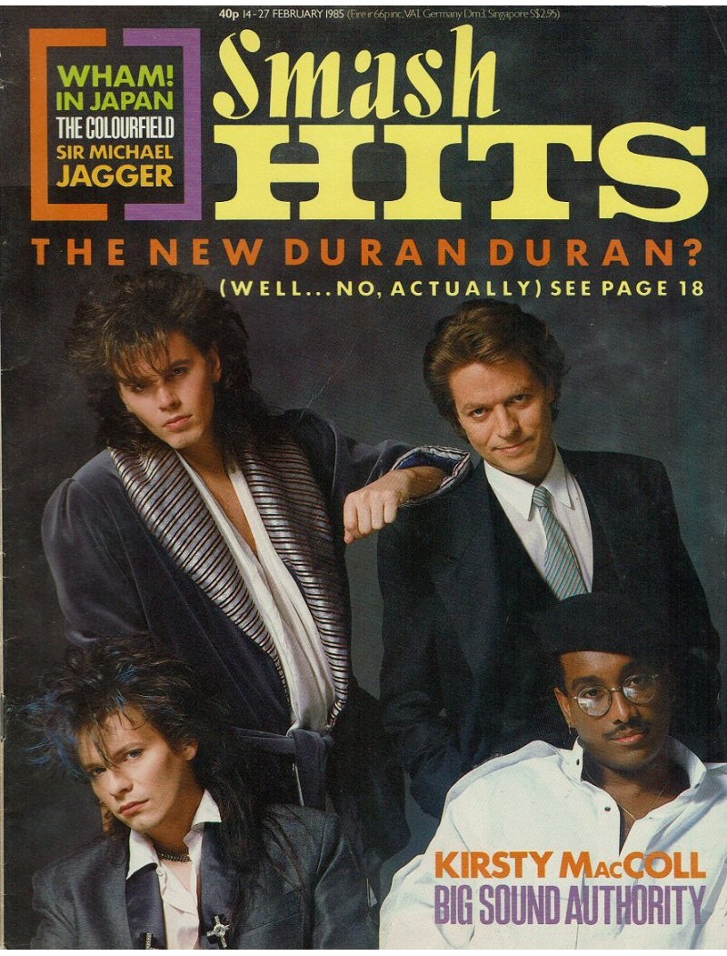 Smash Hits Magazine - 1985 14/02/85