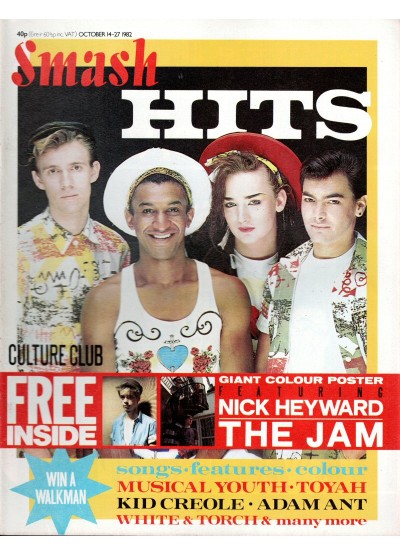 Smash Hits Magazine - 1982 14/10/82