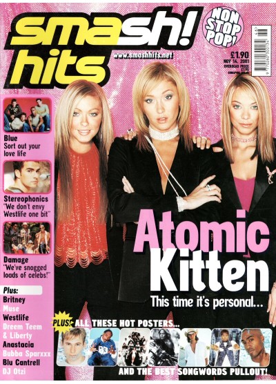 Smash Hits Magazine - 2001 14/11/01