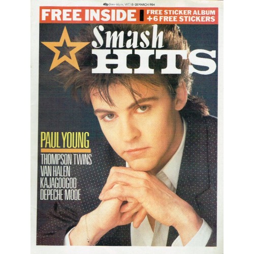 Smash Hits Magazine - 1984 15/03/84
